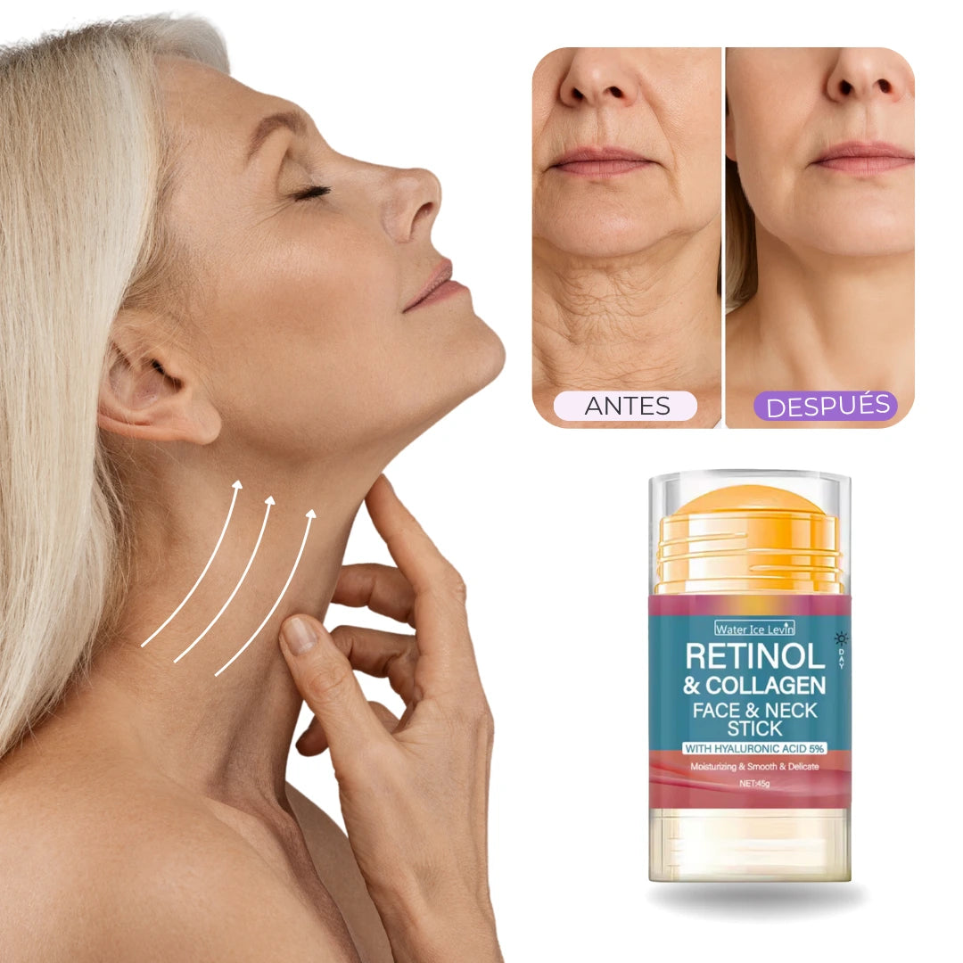 Barra para cara y cuello: Retinol, Colágeno y Ácido Hialurónico
